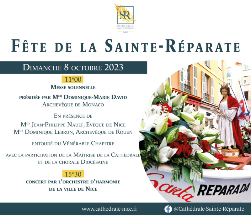 Fête de la Sainte Réparate Cathédrale Sainte Reparate Nice